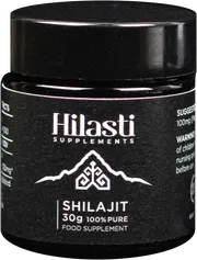 Hilasti Himalajų šilajito dervos indelis